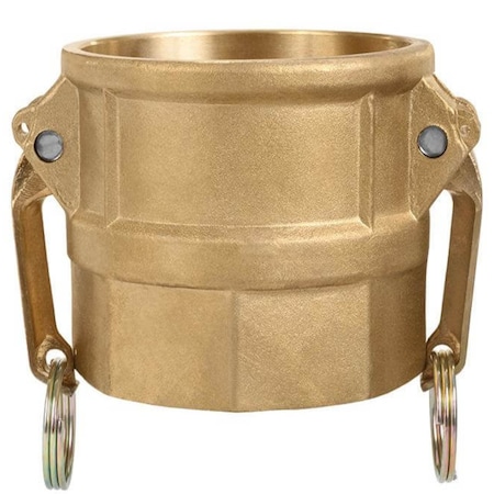 Rubberworx 1" PART D BRASS QUICK CPL PART D CPL-FPT BRASS RBX-D-BR-100